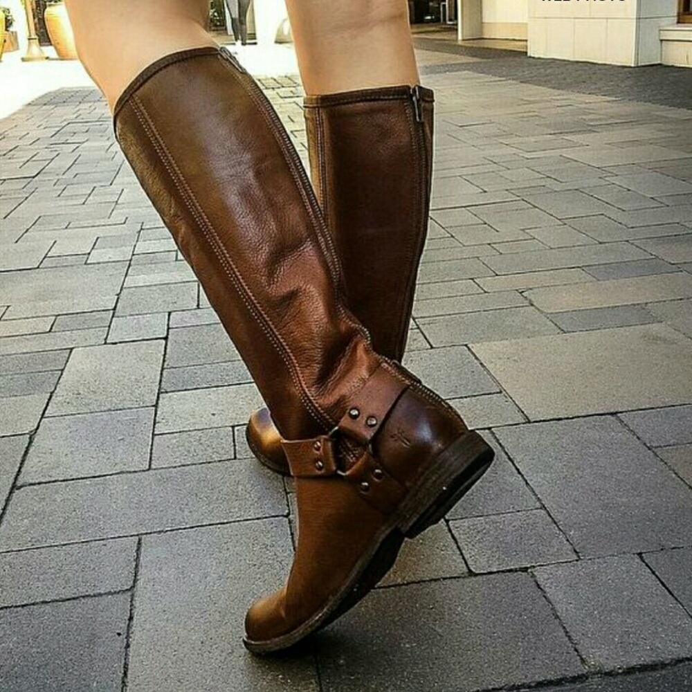 Frye Phillip Zip Tall - size 9